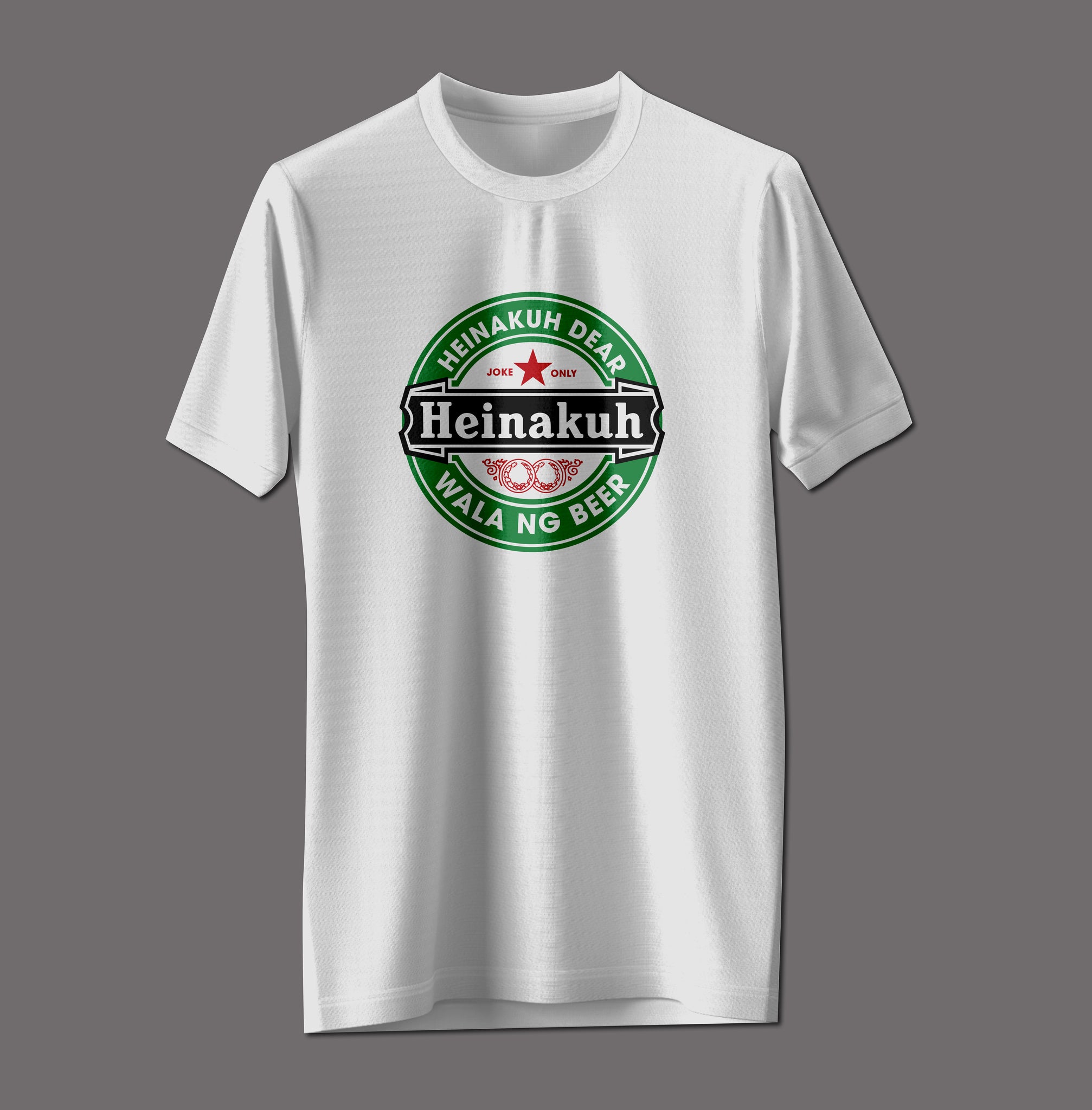 "Heinakuh" Beer Label