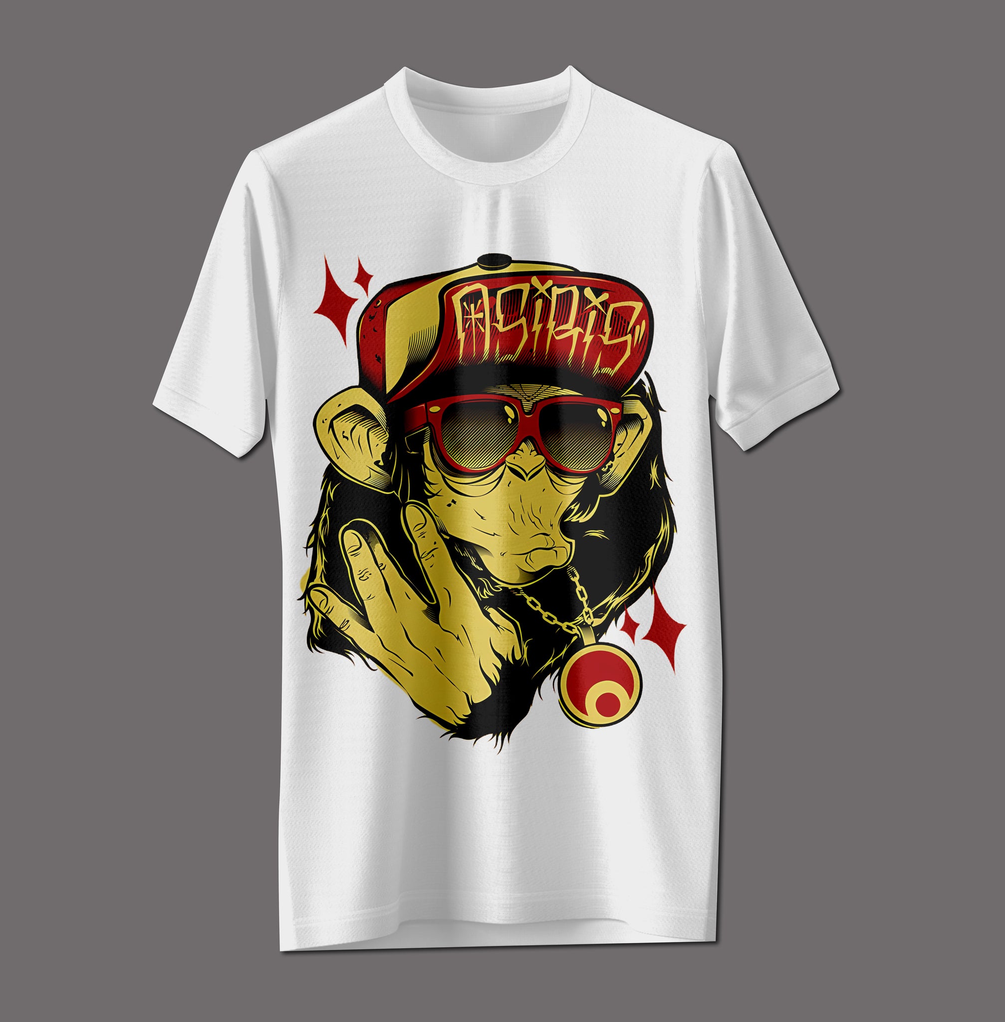 "Osiris" Golden Ape Tee