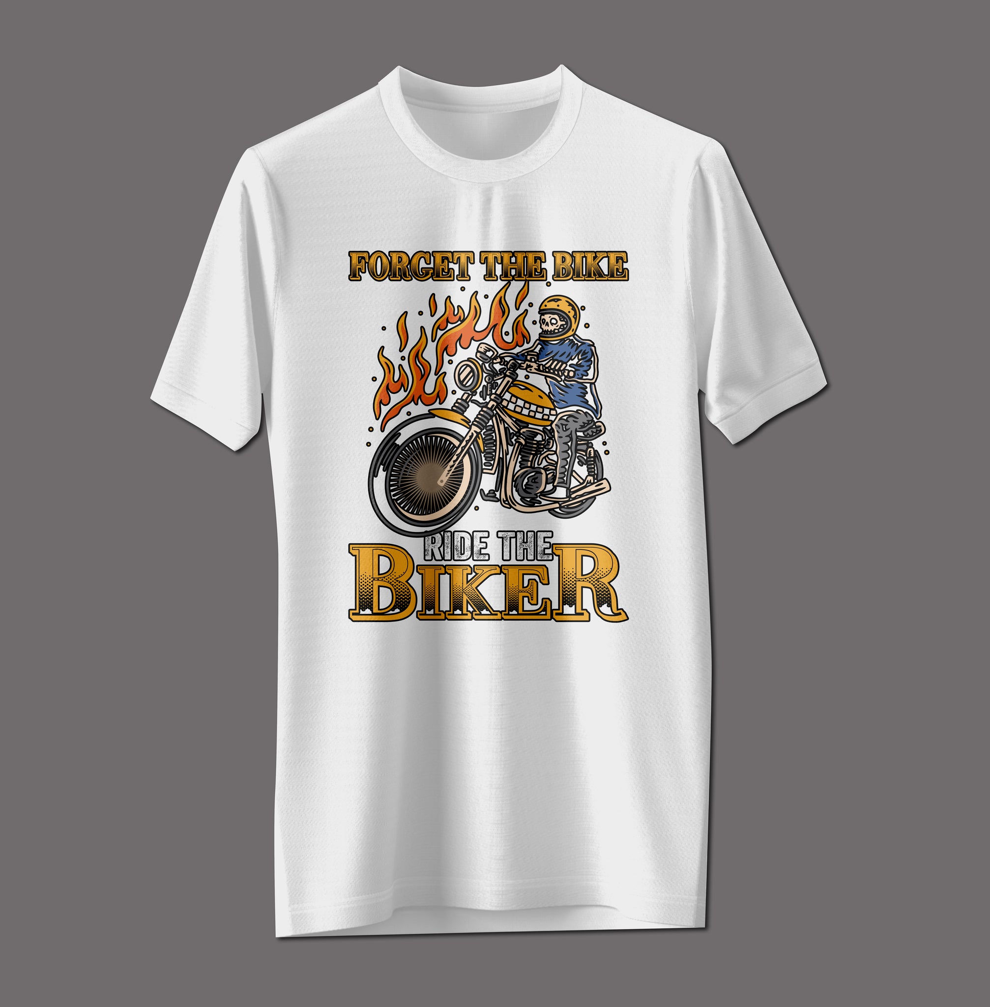 Skeleton Rider: "Forget the Bike" Graphic