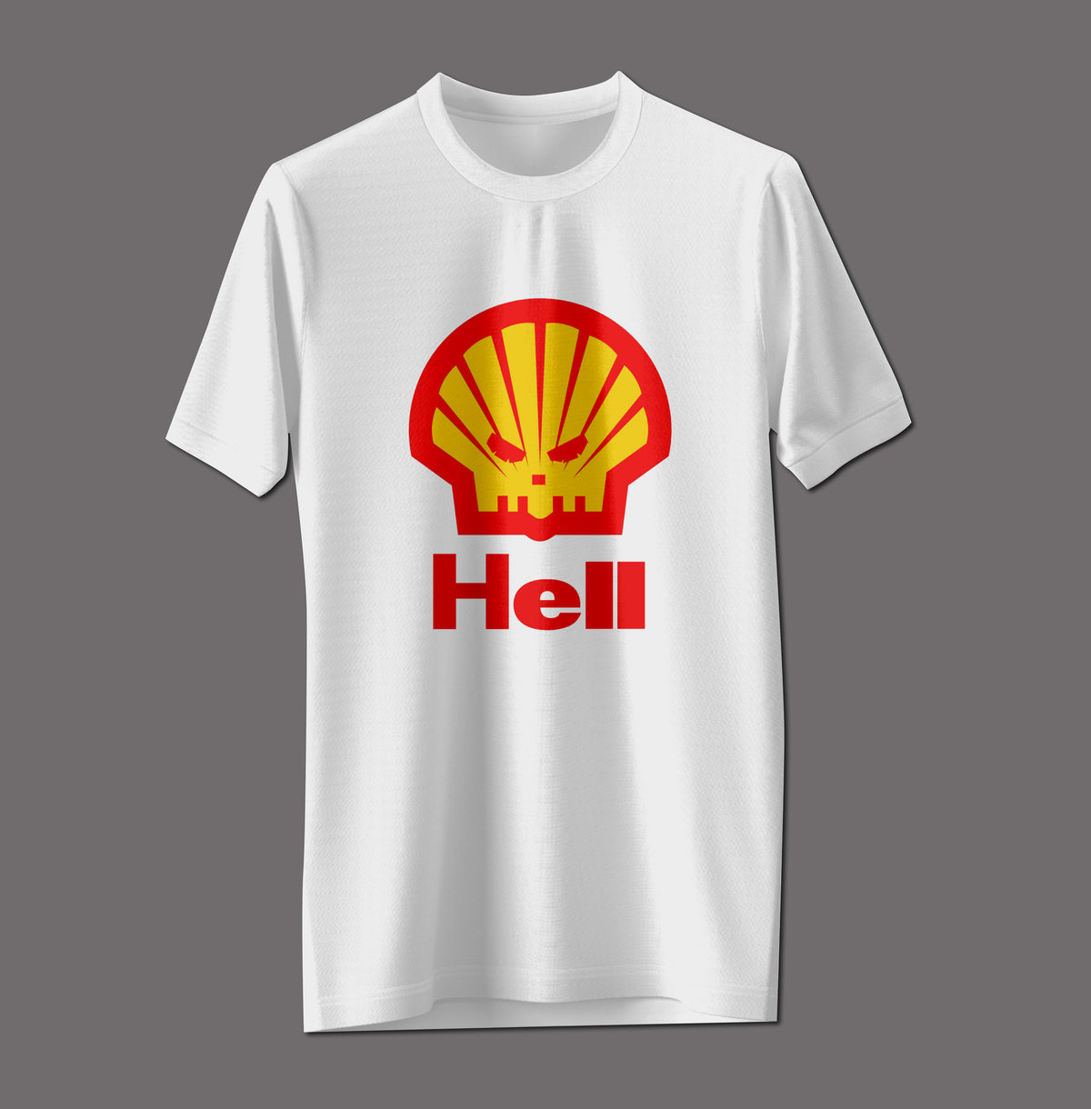 Shell Hell Parody Sticker