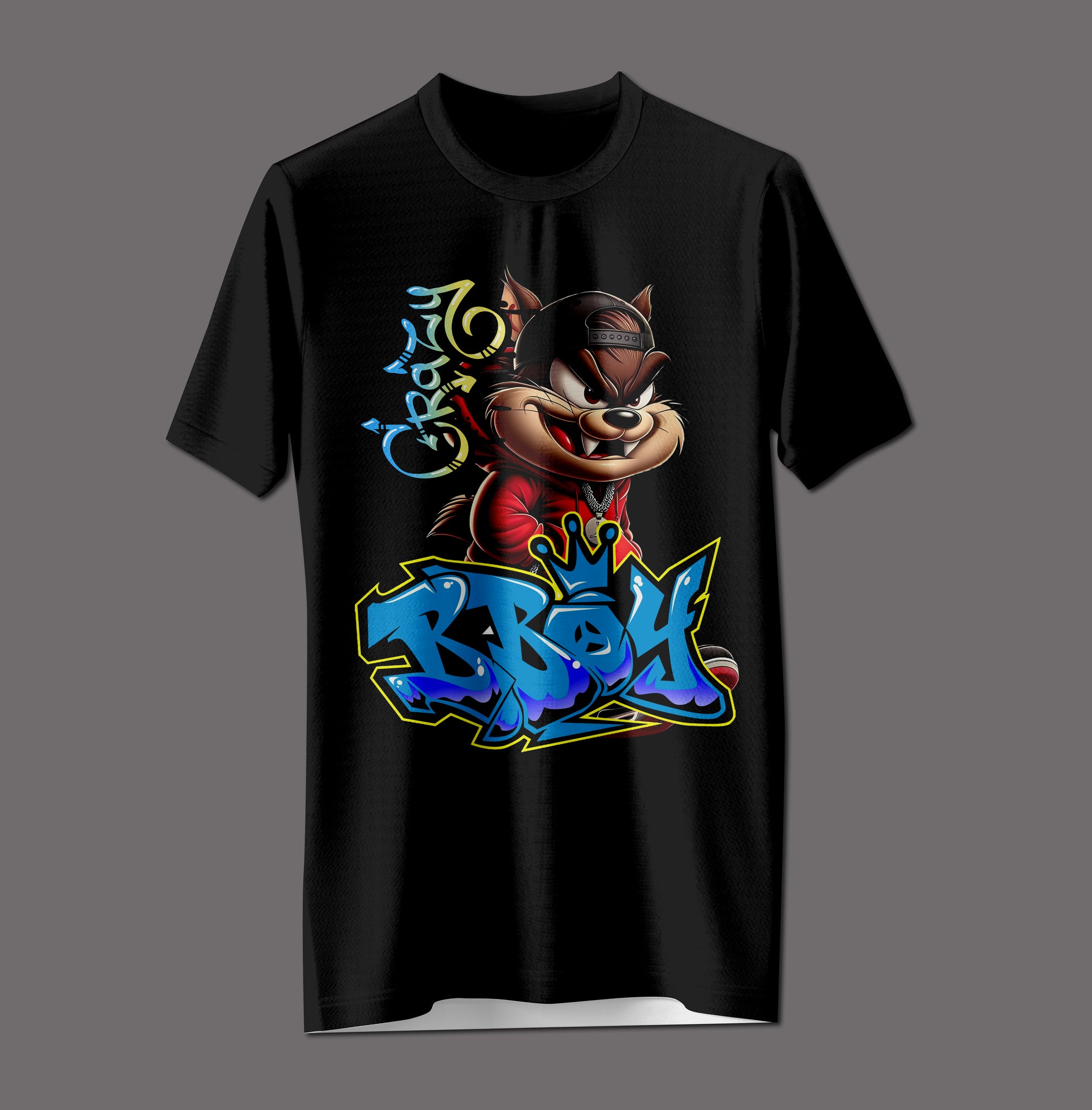 "B-Boy" Wolf Graffiti Tee