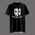 Geometric Grit: Hard Rock Skull