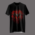 "Gritty Web" Distressed Spider Tee