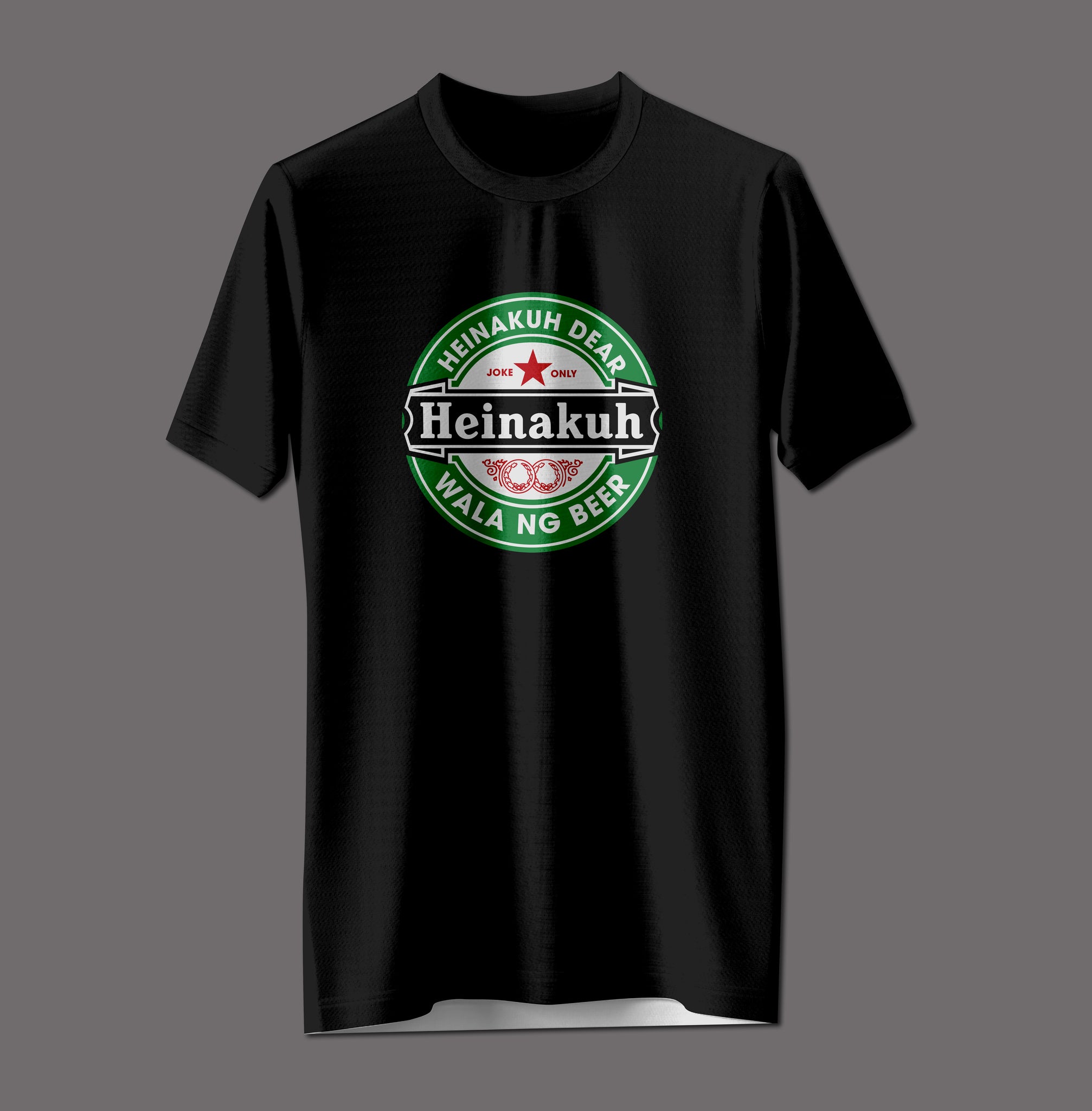 "Heinakuh" Beer Label