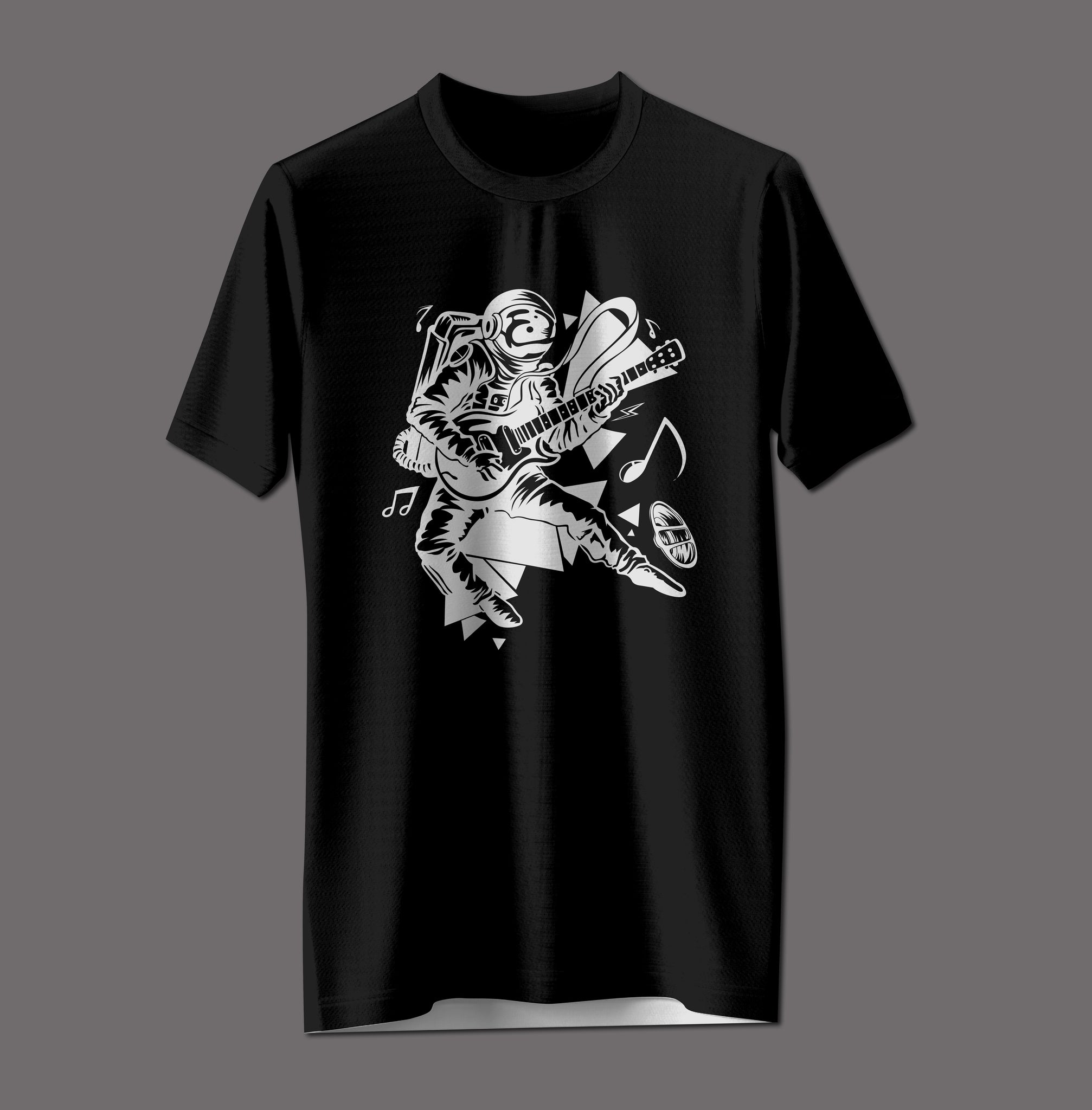 Interstellar Solo: Guitarist Astronaut