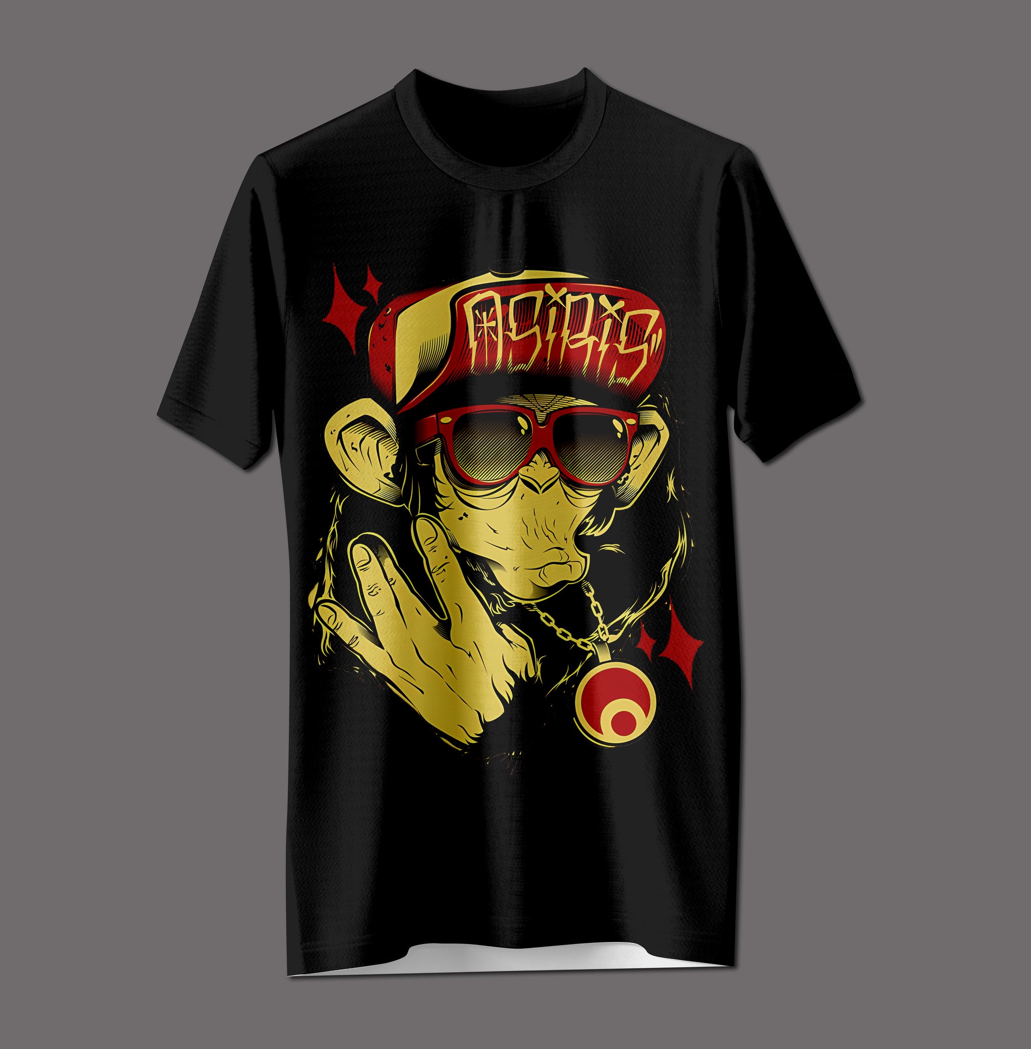 "Osiris" Golden Ape Tee